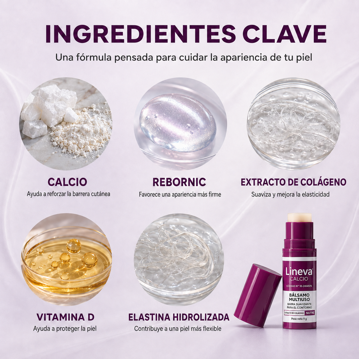 Lineva Bálsamo Facial Suavizante Antiarrugas