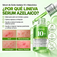 Lineva Azelaico Brotes Rojeces Marcas