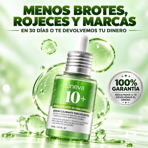 Lineva Azelaico Brotes Rojeces Marcas
