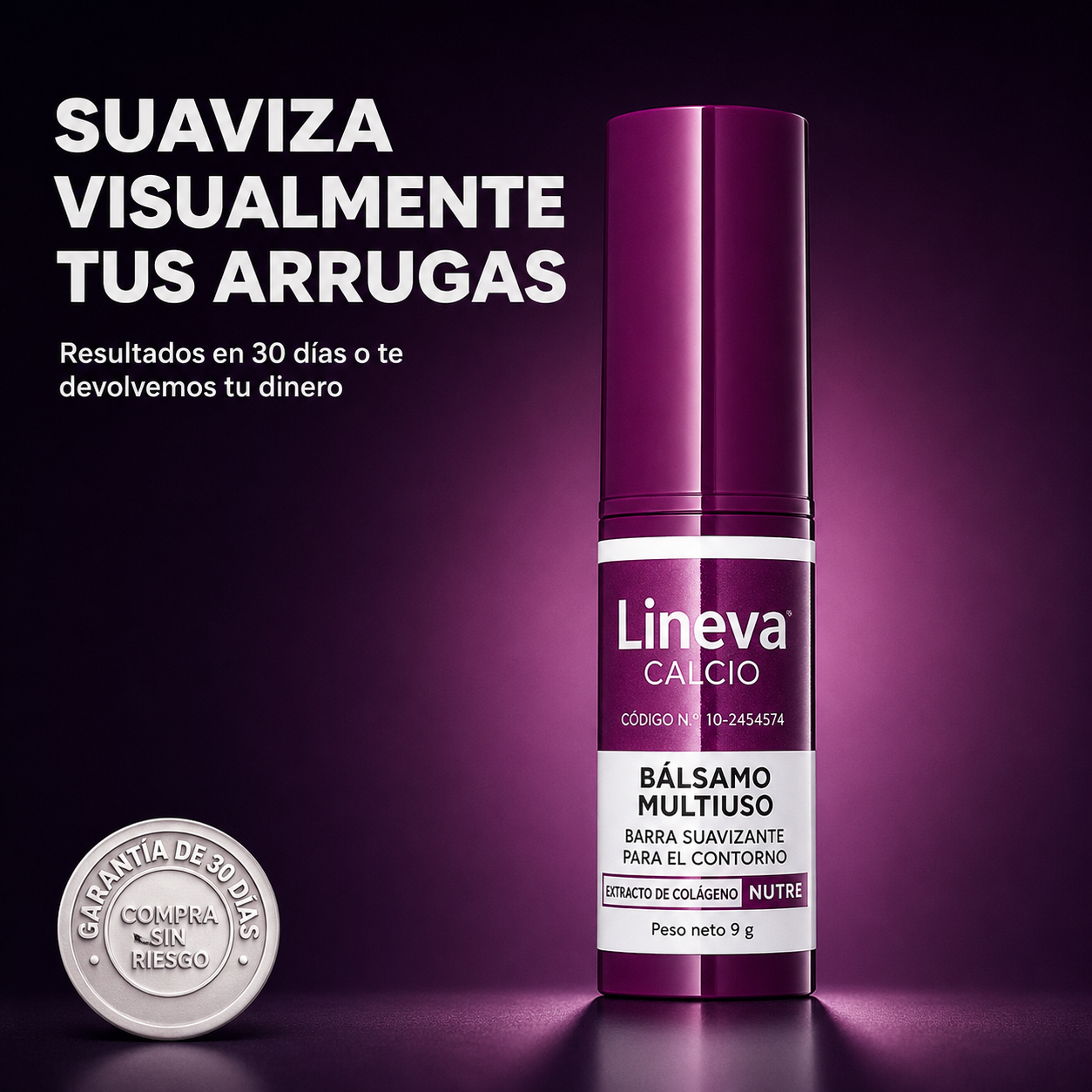 Lineva Bálsamo Facial Suavizante Antiarrugas